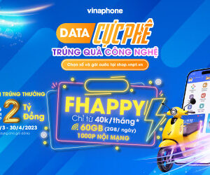 Gói Cước FHappy VinaPhone Trả Trước